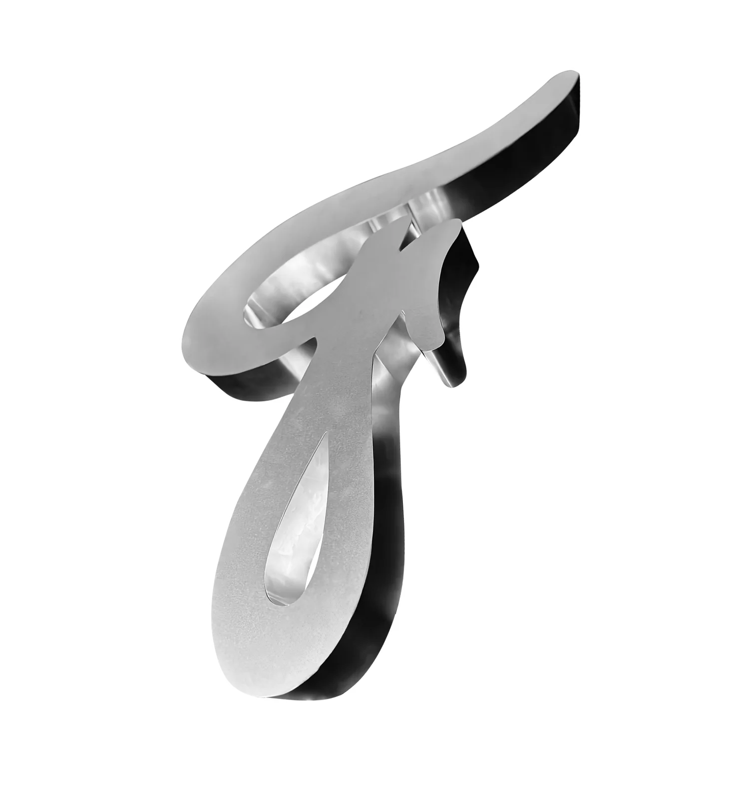 Letras de aluminio y acrílico